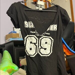 Vintage Black Graphic Tee